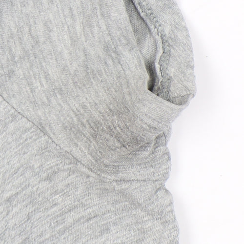 Gap Women's Grey T-Shirt M Basic City Style Embroidery