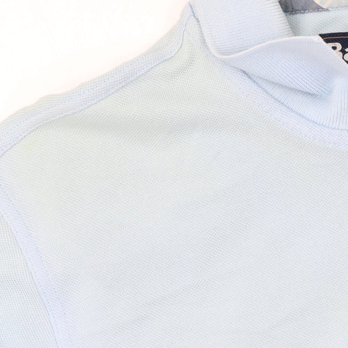 Barbour Men’s Blue Polo Sky Blue Medium