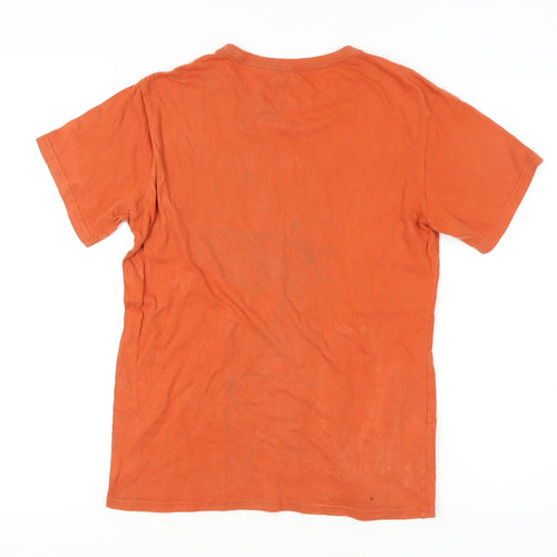 Gap Men's Orange XS Graphic Print T-Shirt