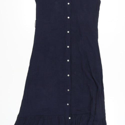 Nanette Lepore Women's Blue Sleeveless Dress Size 6