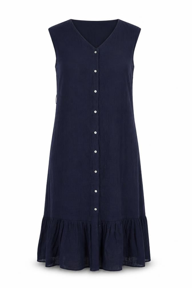 Nanette Lepore Women's Blue Sleeveless Dress Size 6