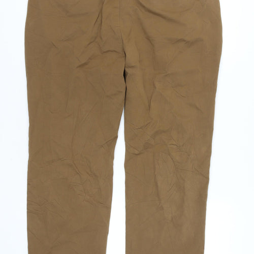 Marks and Spencer Men's Brown Chino Trousers, Size 42