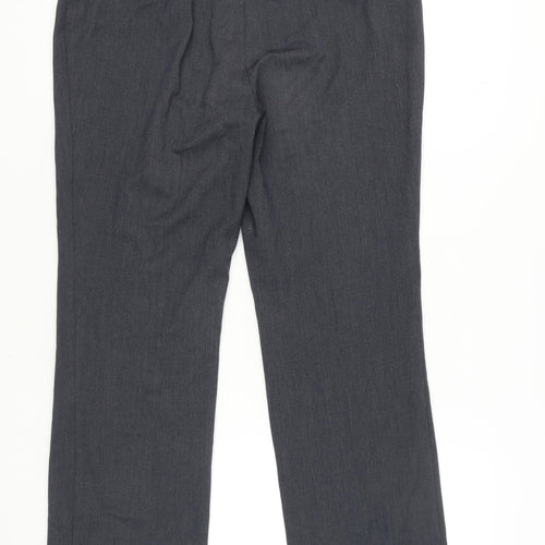Marks and Spencer Women's Blue Dress Pants - Size 14