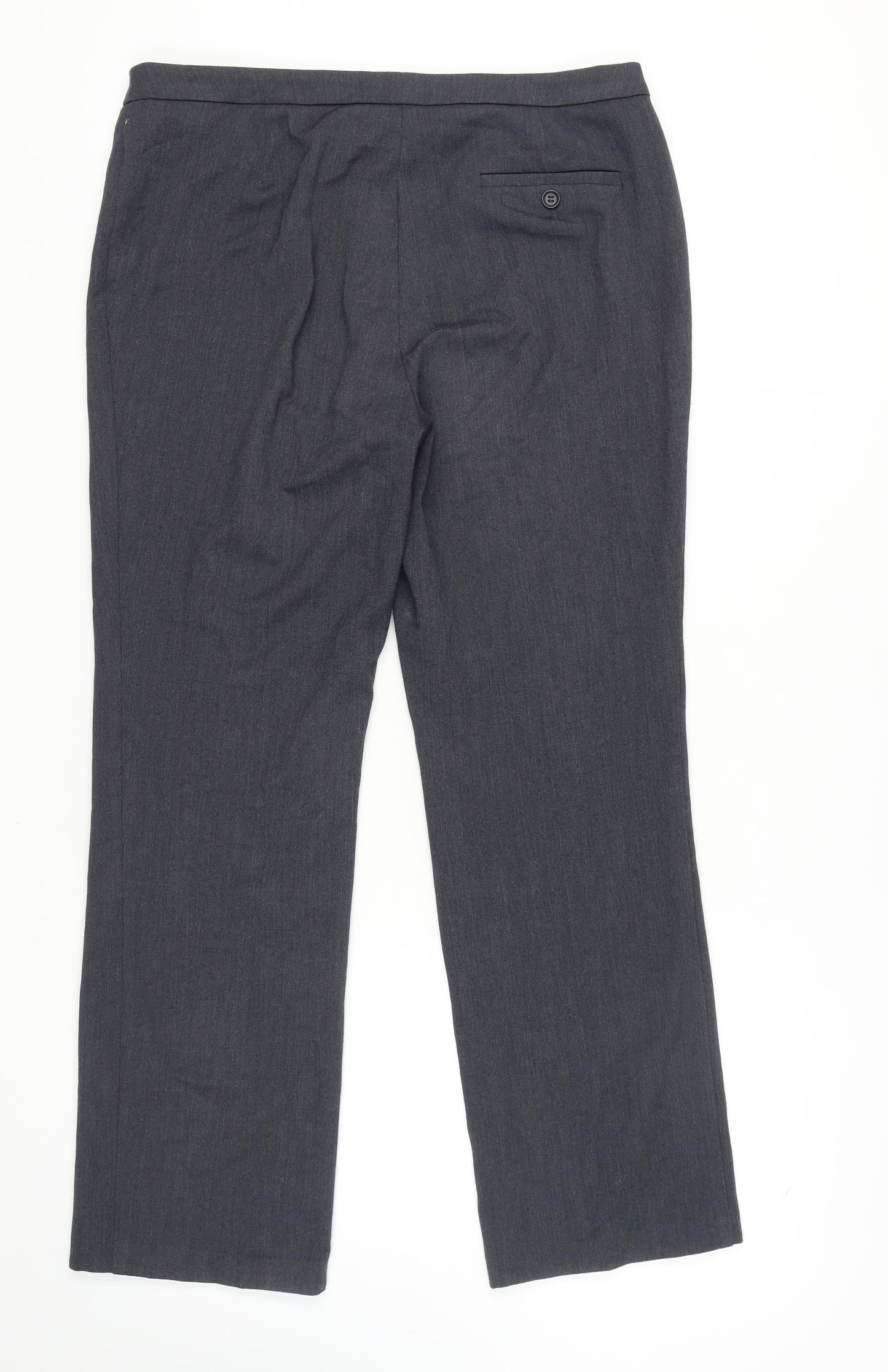 Marks and Spencer Women's Blue Dress Pants - Size 14