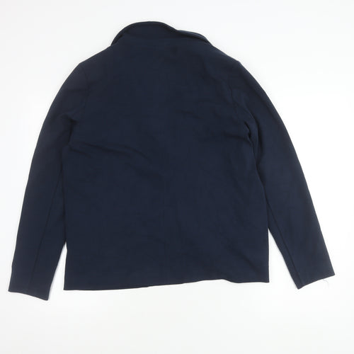 Sandwich Women's Blue Blazer XL Notch Lapel