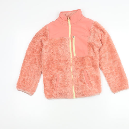 Mountain Warehouse Girls Pink Fleece Jacket 9-10 Years