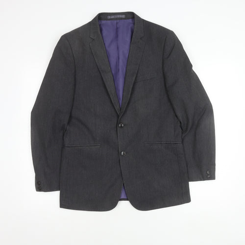 Marks and Spencer Men's Grey Suit Jacket 38R