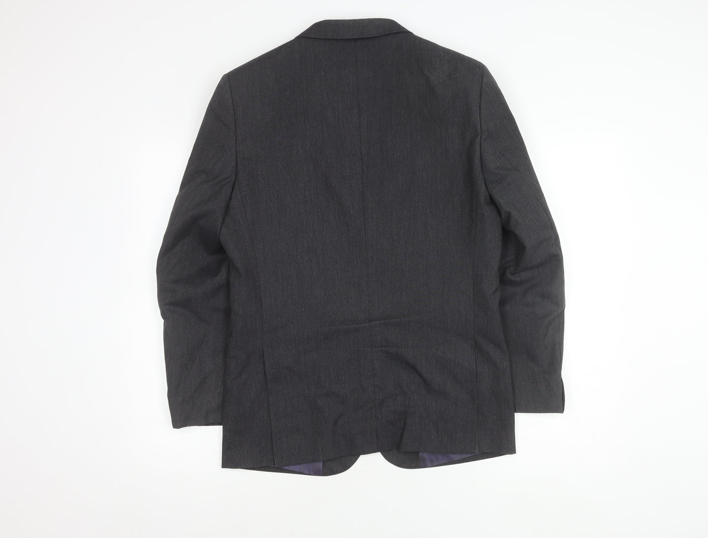 Marks and Spencer Men's Grey Suit Jacket 38R