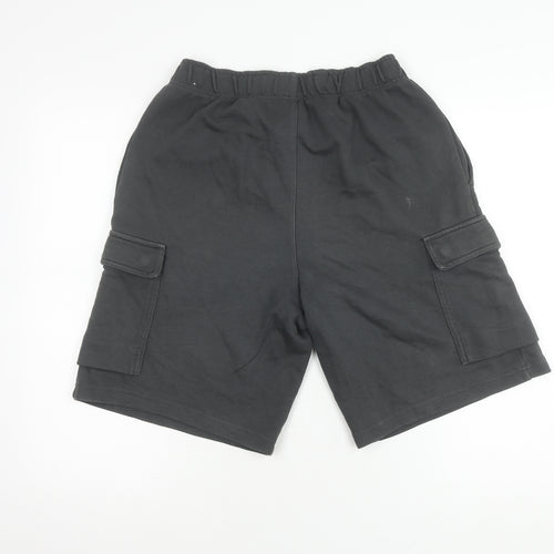 Nike Men's Black Athletic Shorts S Elastic Waist