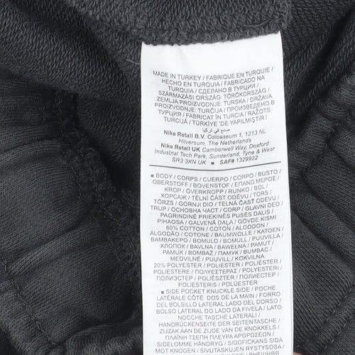 Nike Men's Black Athletic Shorts S Elastic Waist