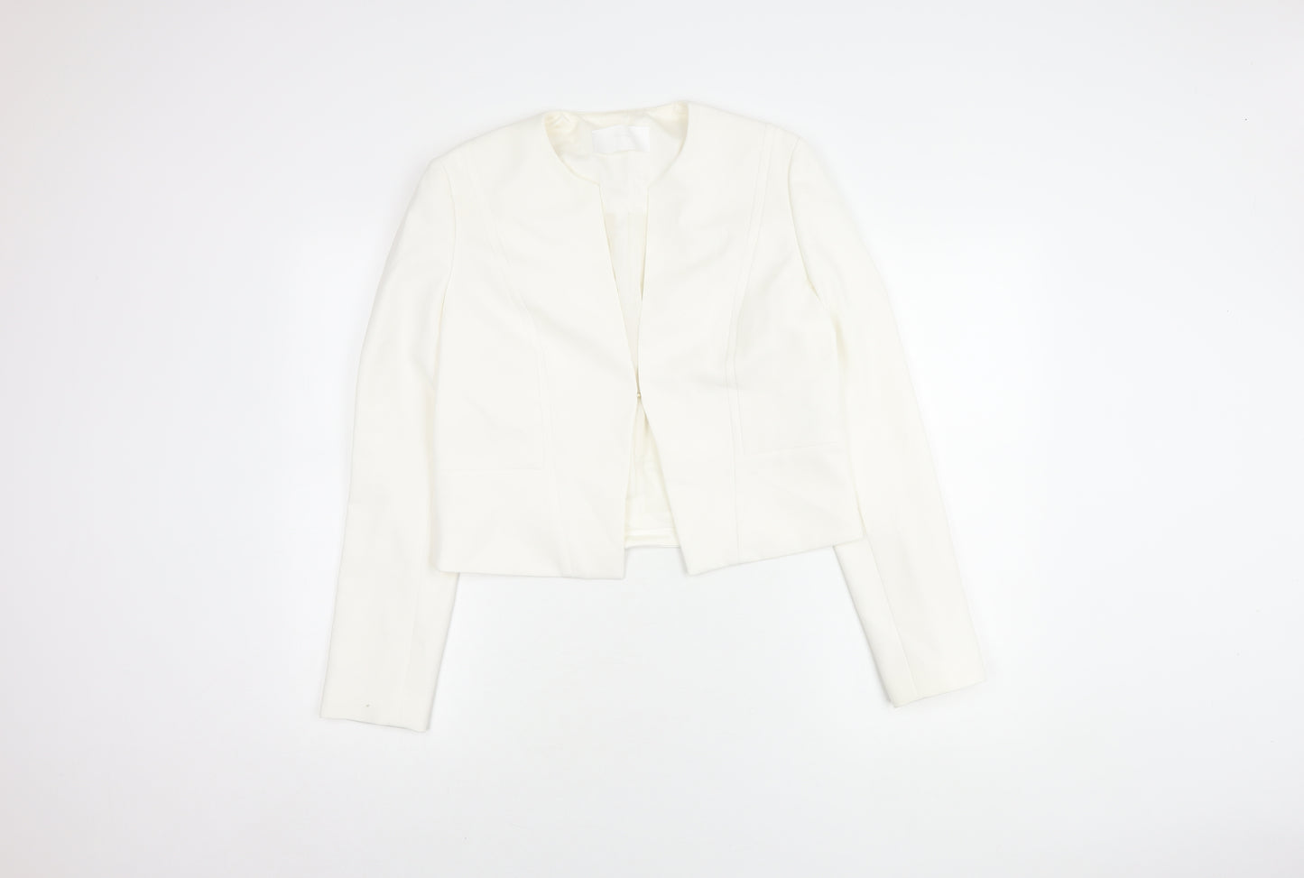Hugo Boss Women's White Suit Jacket, UK 10, Lined