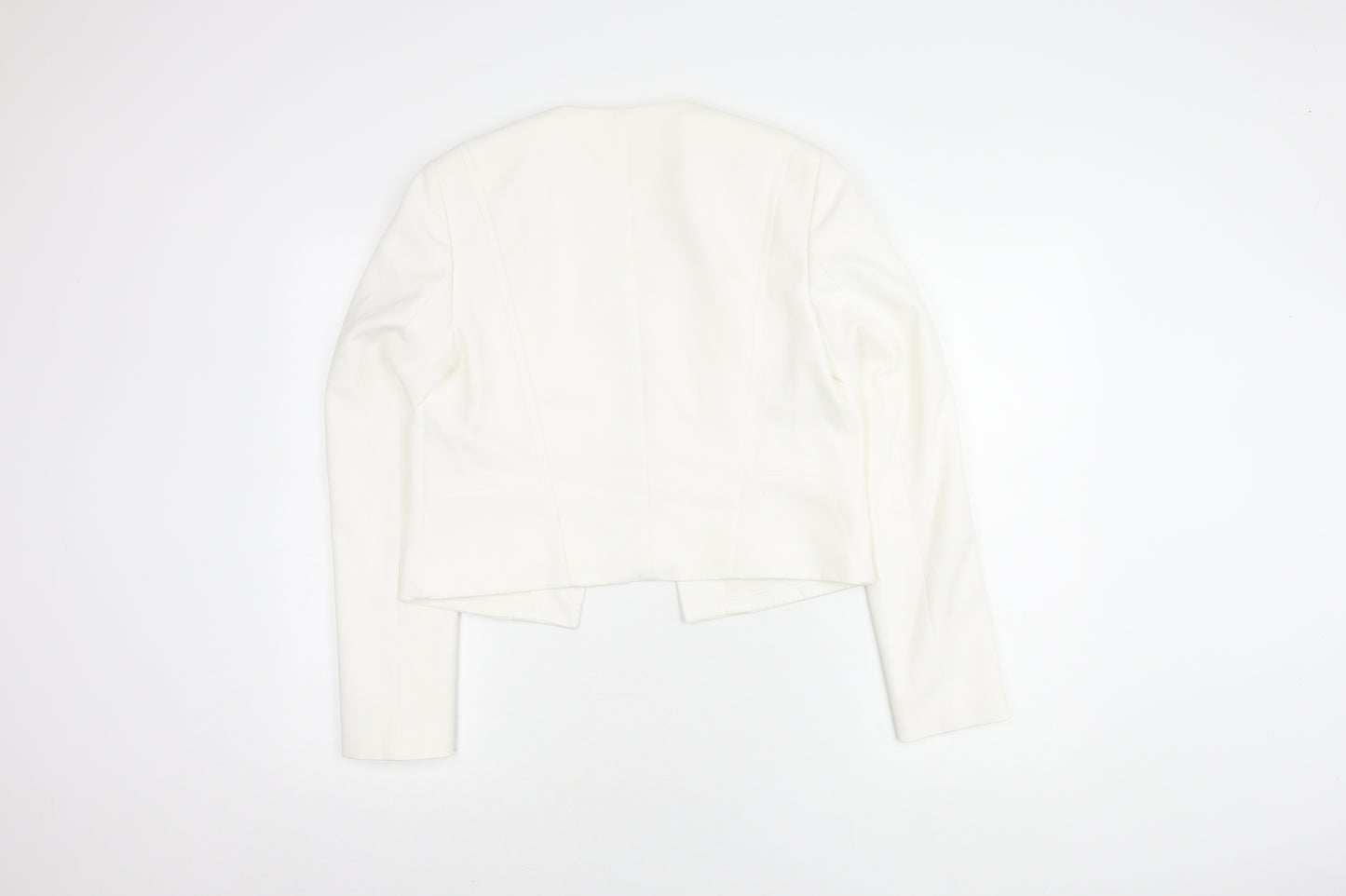 Hugo Boss Women's White Suit Jacket, UK 10, Lined