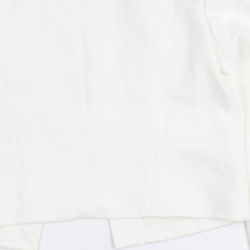 Hugo Boss Women's White Suit Jacket, UK 10, Lined