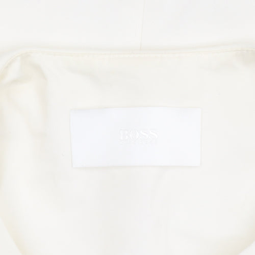 Hugo Boss Women's White Suit Jacket, UK 10, Lined