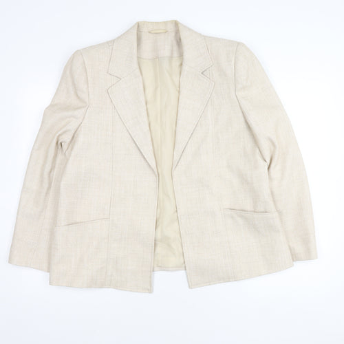 EWM Pure Classics Women's Ivory Blazer Size 18