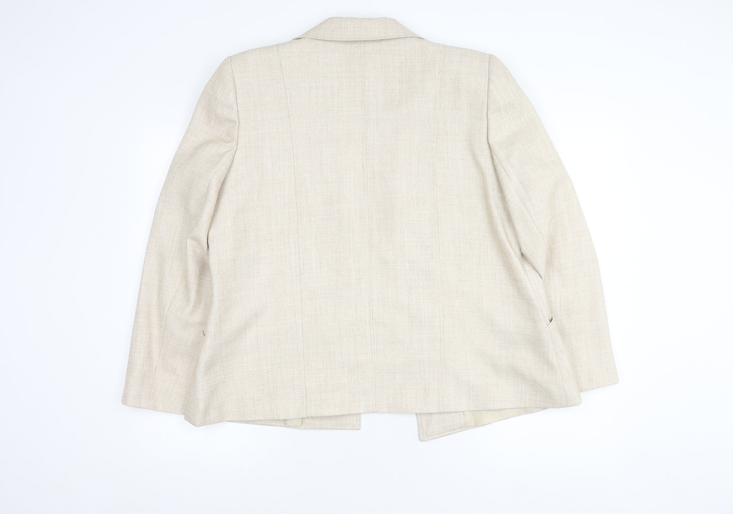 EWM Pure Classics Women's Ivory Blazer Size 18