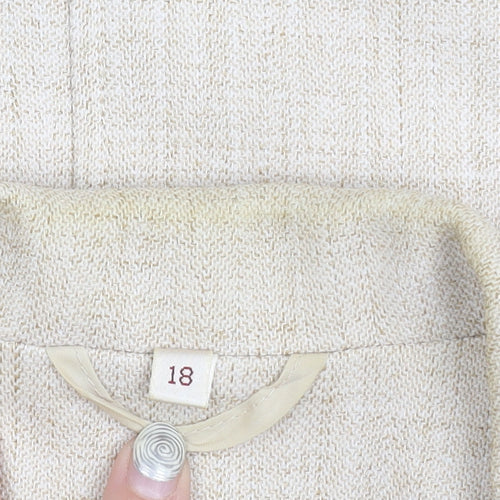 EWM Pure Classics Women's Ivory Blazer Size 18