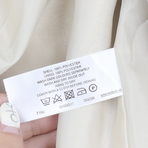 EWM Pure Classics Women's Ivory Blazer Size 18