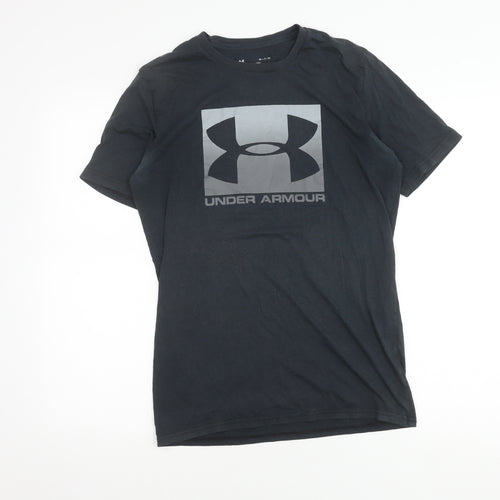 Under Armour Men's Black Loose Fit T-Shirt - Size S