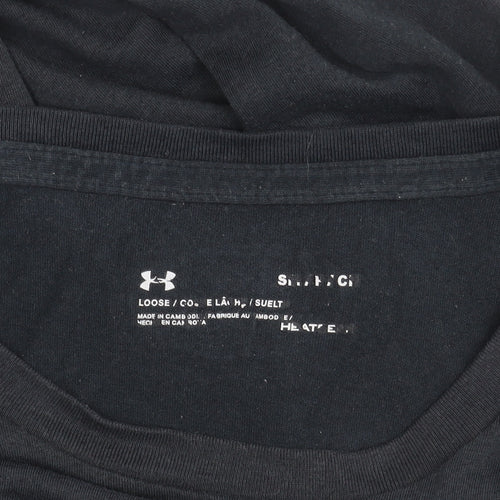 Under Armour Men's Black Loose Fit T-Shirt - Size S