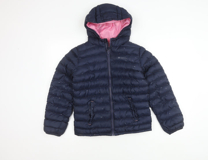 Mountain Warehouse Girls Blue Puffer Jacket 11-12 Years