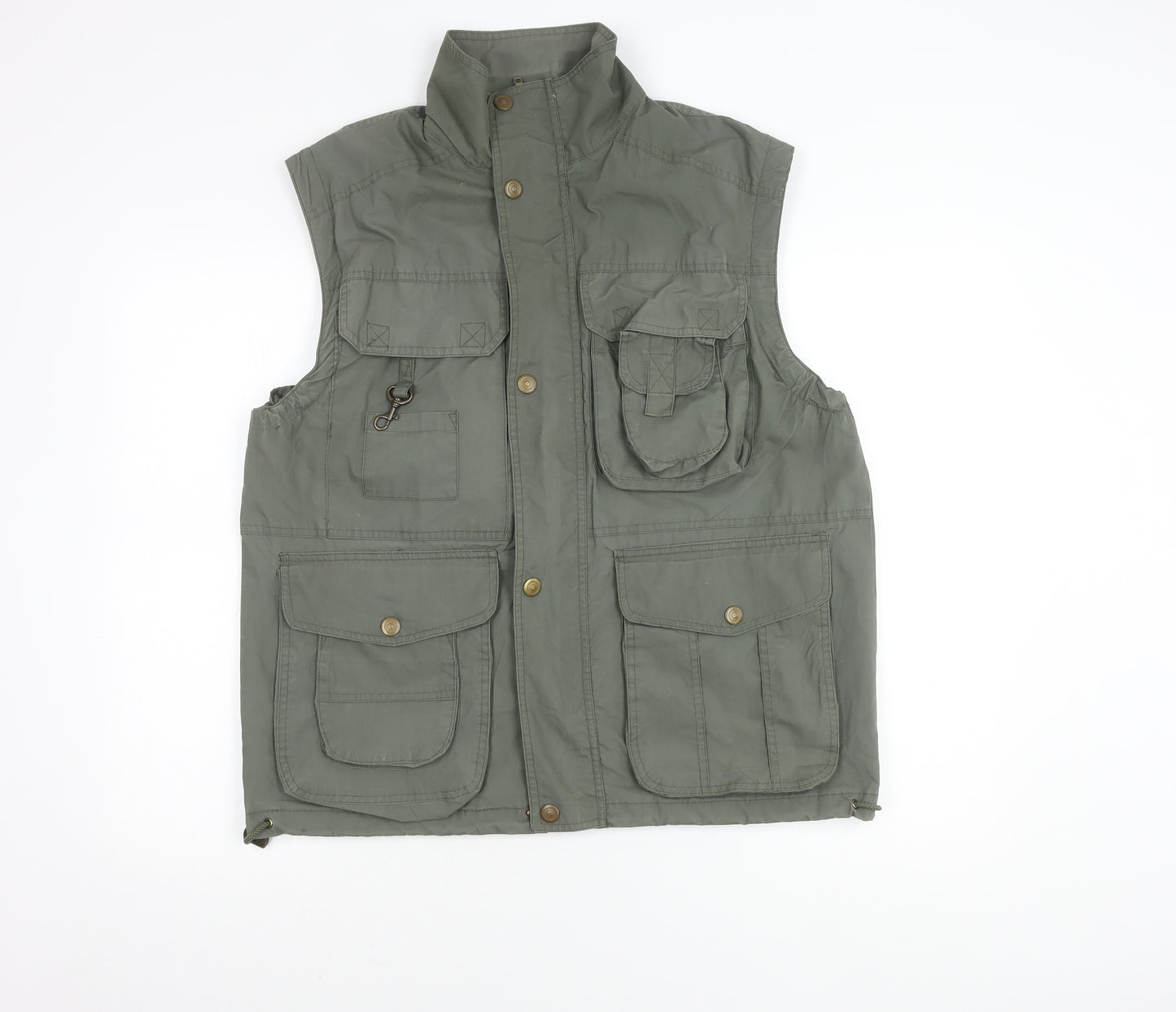 Highpoint Men's Green Utility Vest Medium