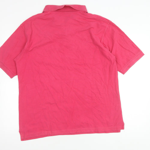 Greenwoods Escape Men's Pink Polo Shirt XL