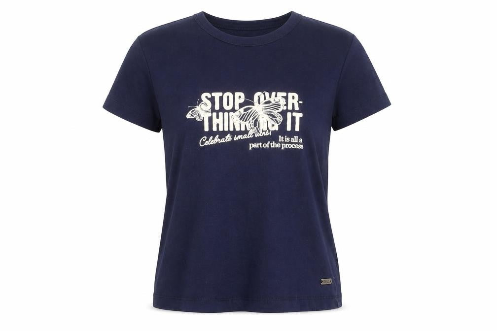 Pacific Republic Teens Blue Cotton T-Shirt, Size 10, Casual