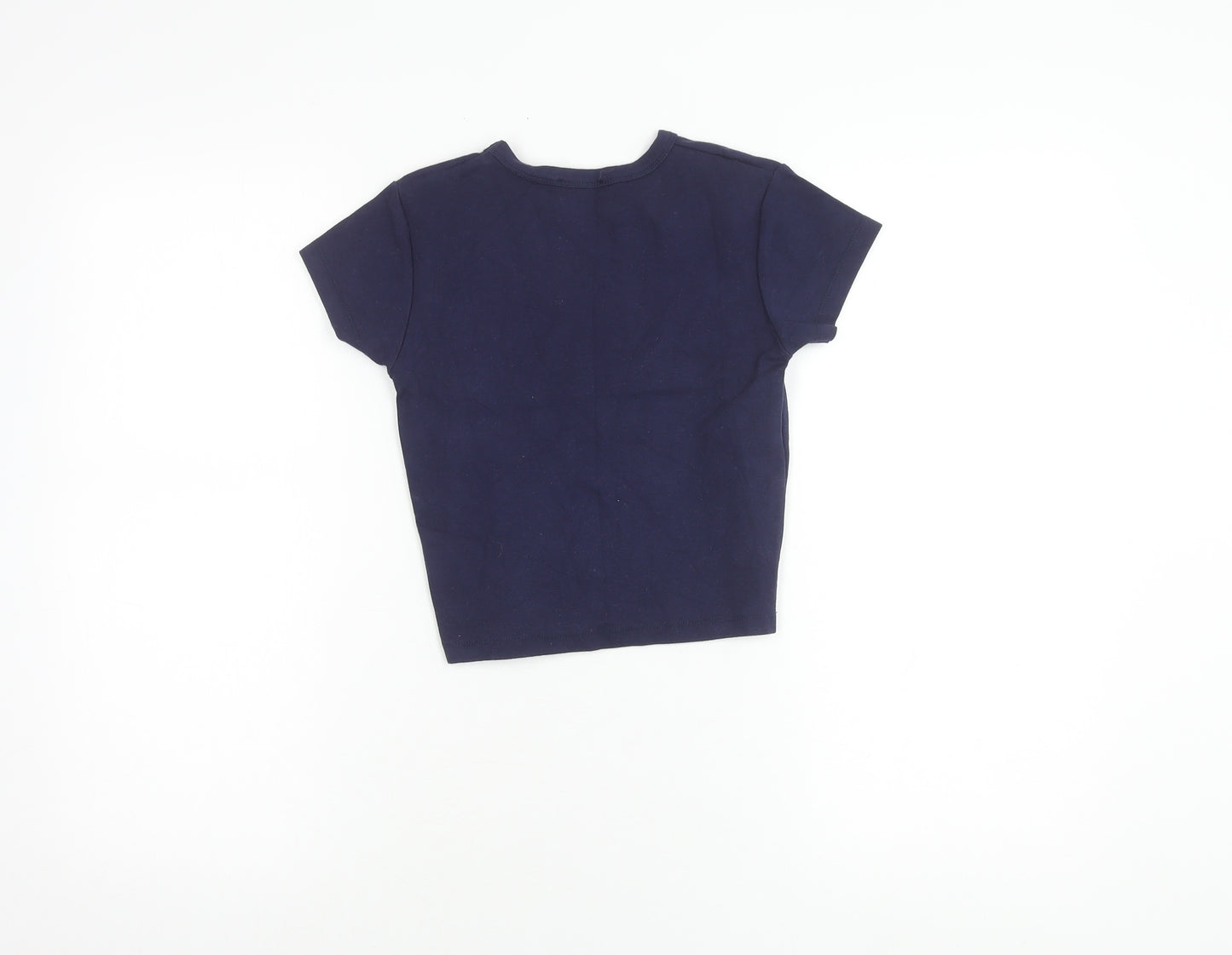 Pacific Republic Teens Blue Cotton T-Shirt, Size 10, Casual