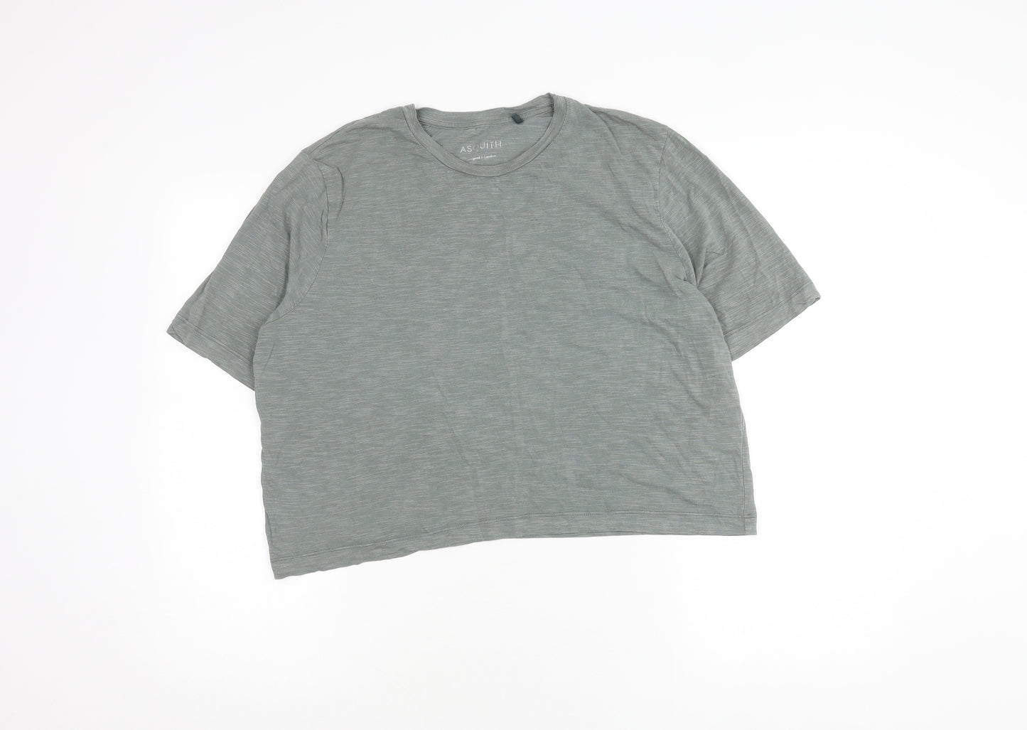 Asquith Womens Grey Relaxed Fit T-Shirt Size S