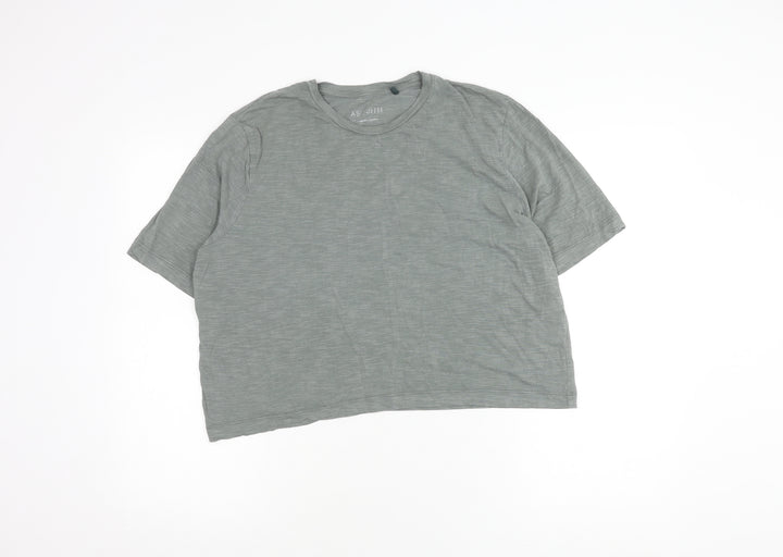 Asquith Womens Grey Relaxed Fit T-Shirt Size S
