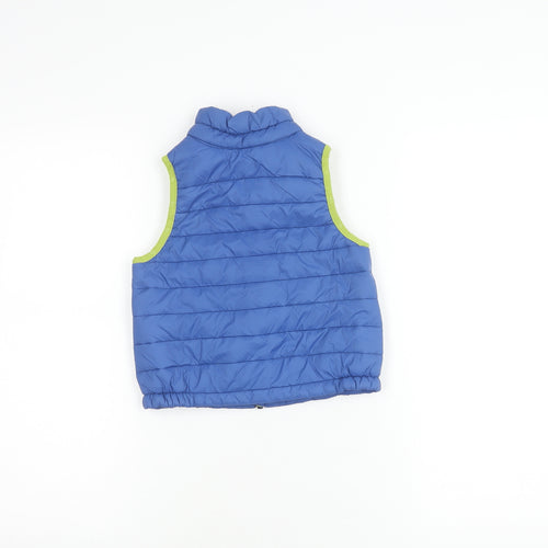 Decathlon Boys Blue Puffer Jacket 4-5 Years
