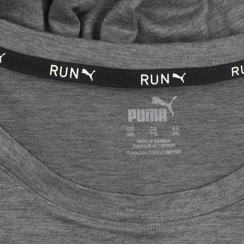 Puma Men's Grey XL Running T-Shirt