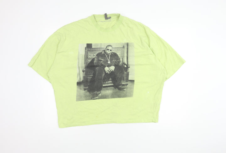 ASOS Men's Green Graphic Print T-Shirt Medium