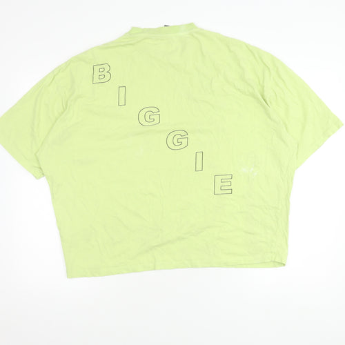 ASOS Men's Green Graphic Print T-Shirt Medium
