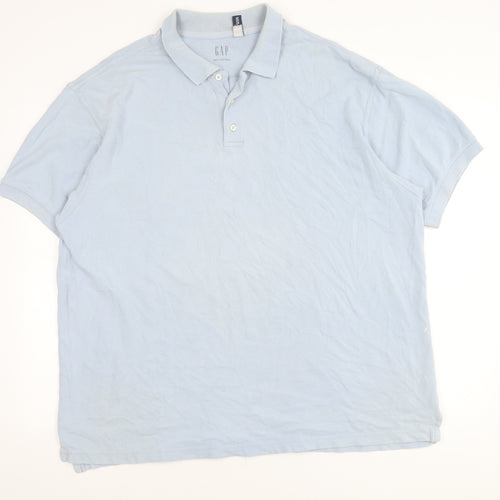 GAP Men's Blue XL Polo Shirt Short Sleeve