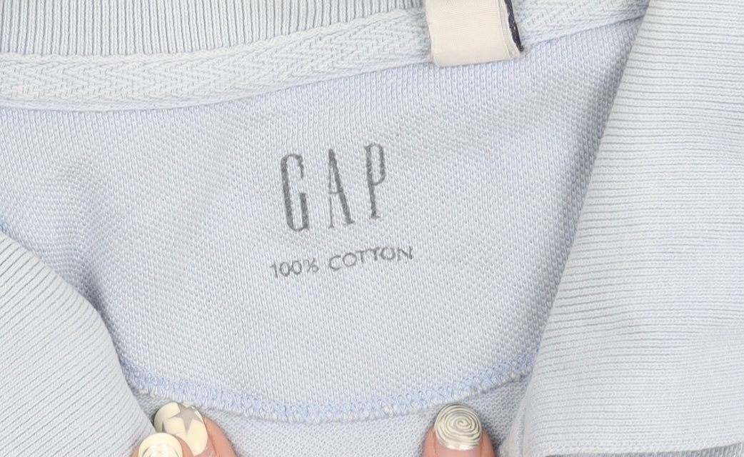 GAP Men's Blue XL Polo Shirt Short Sleeve