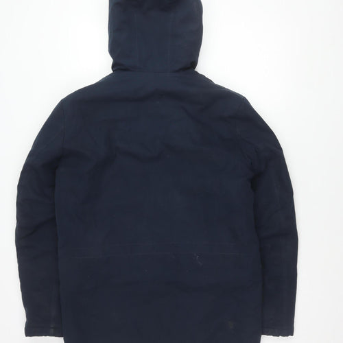 Jack & Jones Men's Blue Parka Jacket S