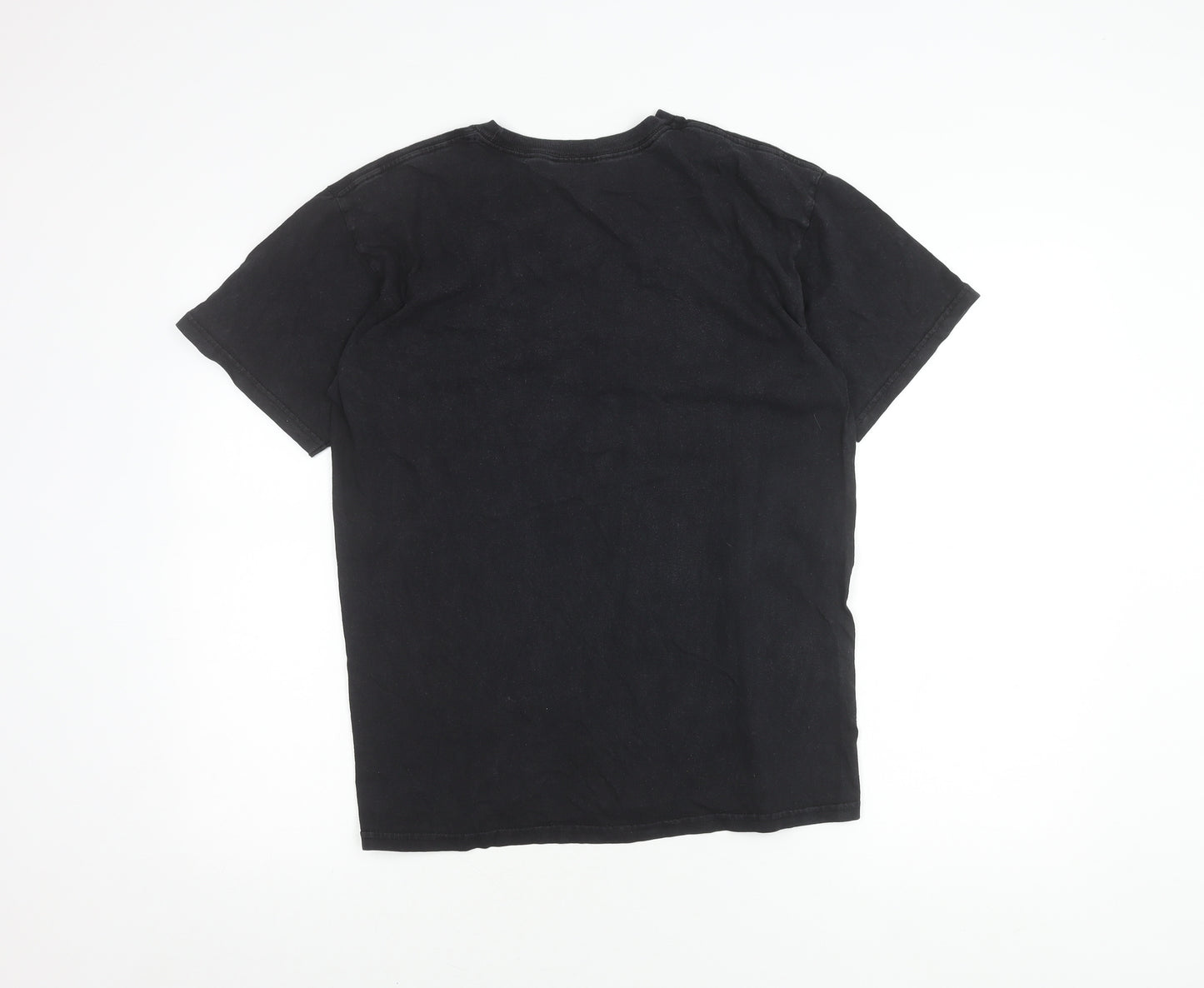 HUF Men's Black Logo T-Shirt M