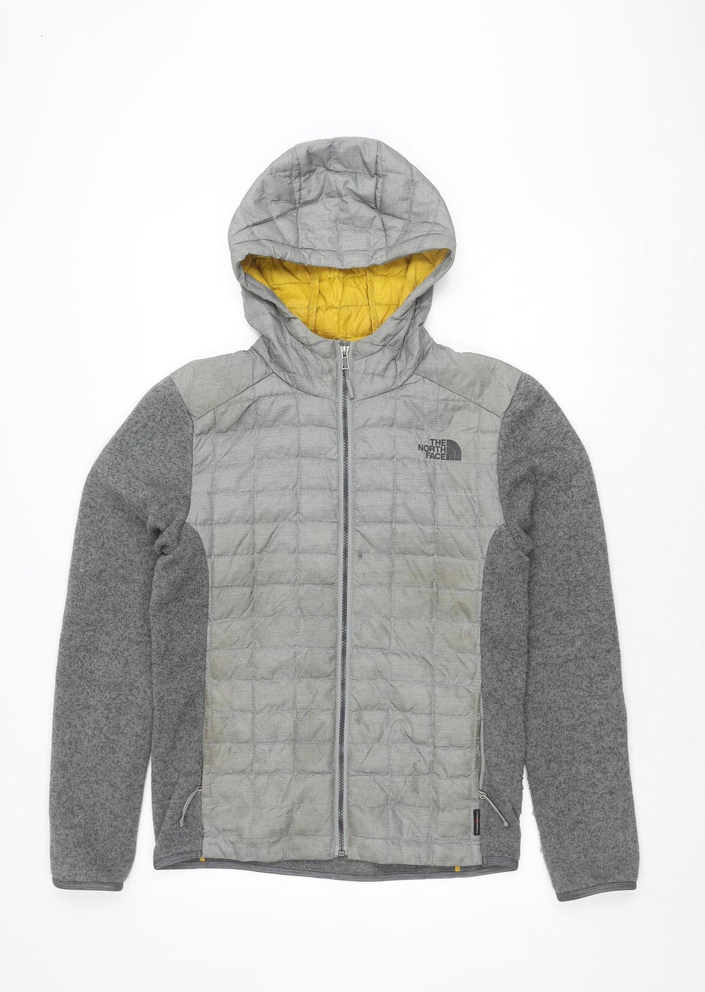 The North Face Men's Grey Puffer Jacket, Size S