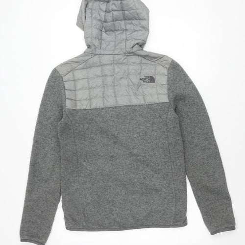 The North Face Men's Grey Puffer Jacket, Size S
