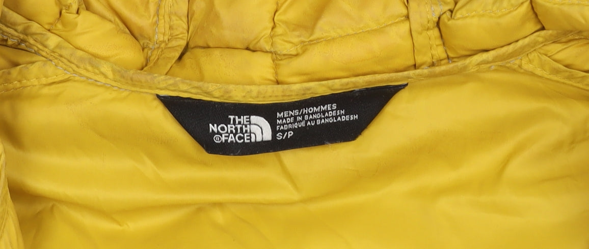 The North Face Men's Grey Puffer Jacket, Size S