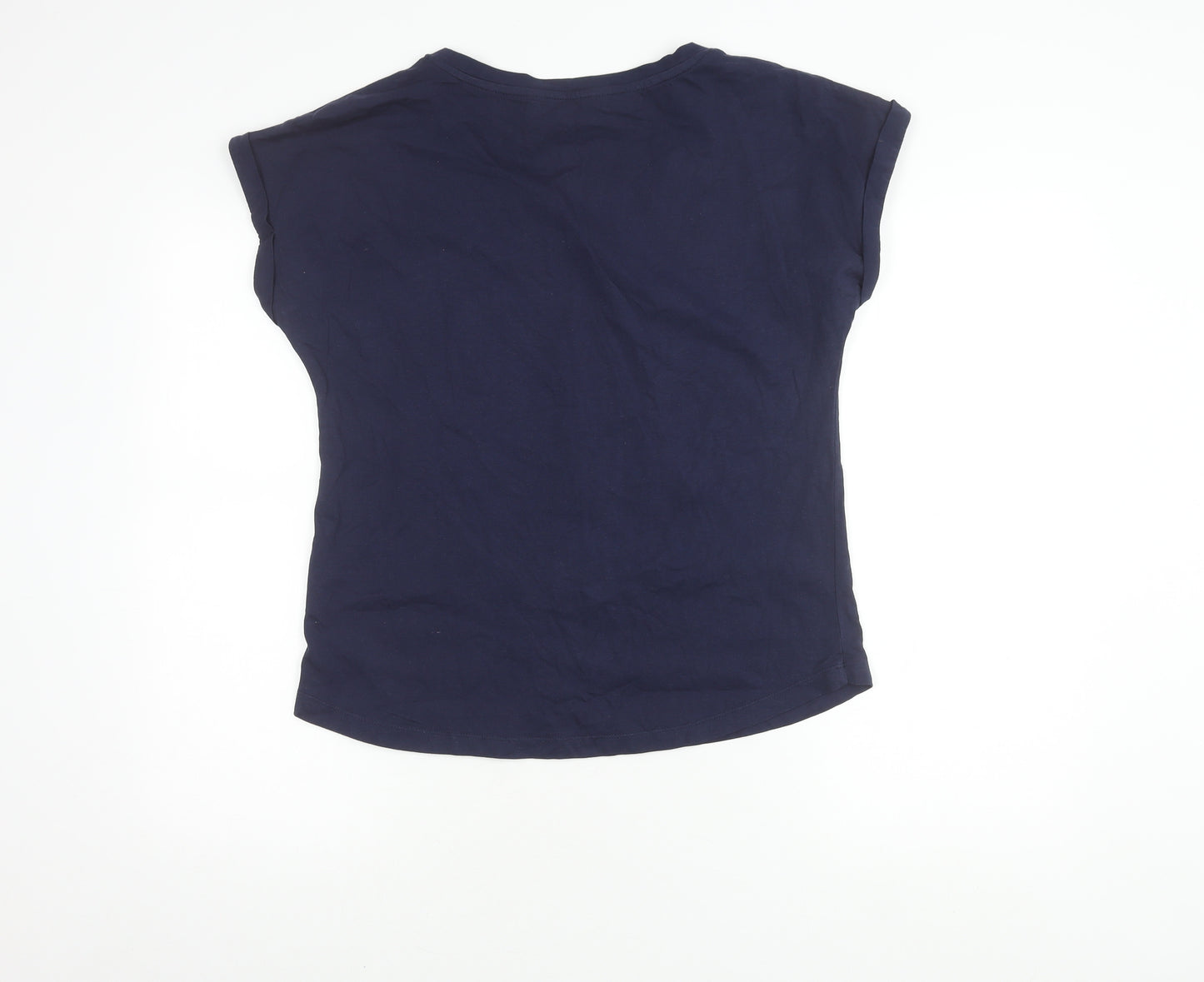 Amara Rey Blue Short Sleeve Women's T-Shirt UK 12