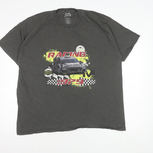 M Sport Men's Black Racing Graphic T-Shirt L