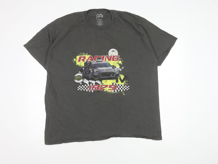 M Sport Men's Black Racing Graphic T-Shirt L