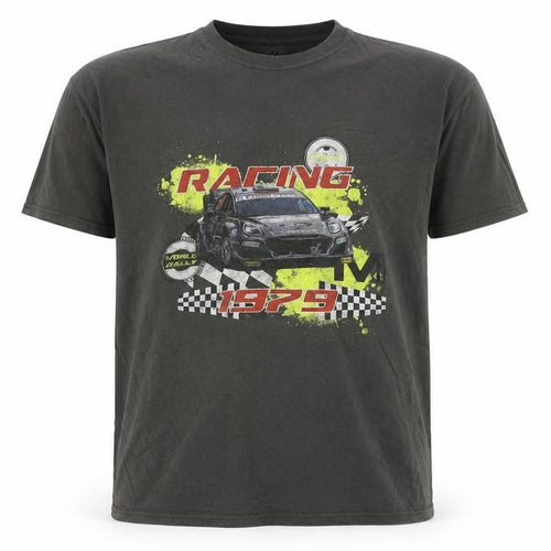 M Sport Men's Black Racing Graphic T-Shirt L