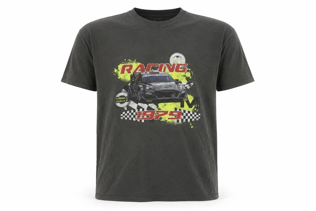 M Sport Men's Black Racing Graphic T-Shirt L