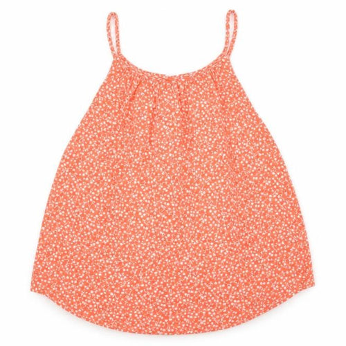 GAP Women's Orange Floral Camisole, Size M, Casual Summer