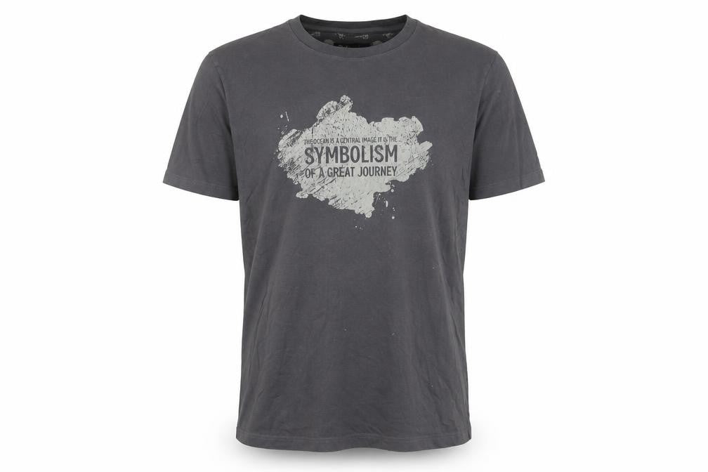 Body Spinner Men's Grey Graphic Print T-Shirt L