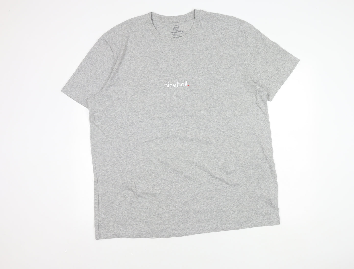 Stanley/Stella Men's Grey 3XL Organic Cotton T-Shirt
